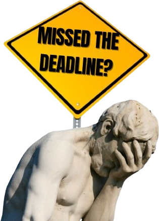 Statue of Facepalm Man symbolizing frustration over missed tax deadlines. MG Computer cybersecurity solutions can help your firm achieve FTC Safeguard Rule compliance.